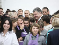 Петро Порошенко відвідав підприємство "Кромберг енд Шуберт Україна"