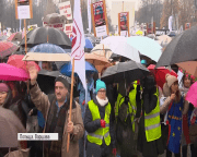 масштабний протест у центрі Варшави