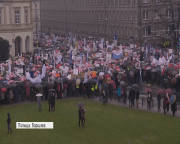 масштабний протест у центрі Варшави