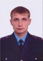 Молодший інспектор Броварського міжрайонного відділу Управління поліції охорони, старший сержант поліції Євген Куртєв