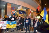 акція українців у Лісабоні