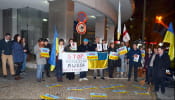 акція українців у Лісабоні
