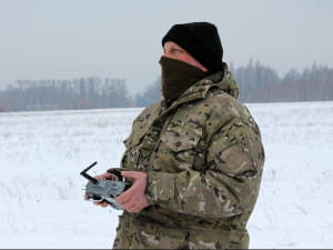 Випробування безпілотника "Лелека 100"