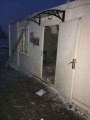 Наслідки обстрілів Курдюмівка
