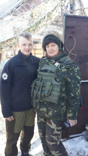 Волонтери на передовій