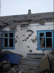 Моторошні фото обстрілу бойовиками селища Трудівське