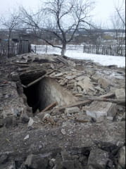 Моторошні фото обстрілу бойовиками селища Трудівське