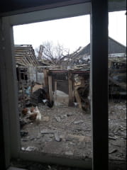 Моторошні фото обстрілу бойовиками селища Трудівське