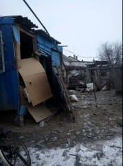 Моторошні фото обстрілу бойовиками селища Трудівське