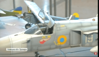 Виставка моделей військової техніки