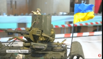 Виставка моделей військової техніки