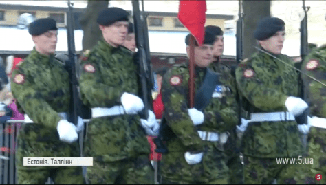 Парад в Естонії