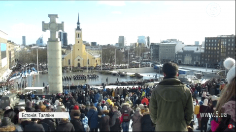 Парад в Естонії