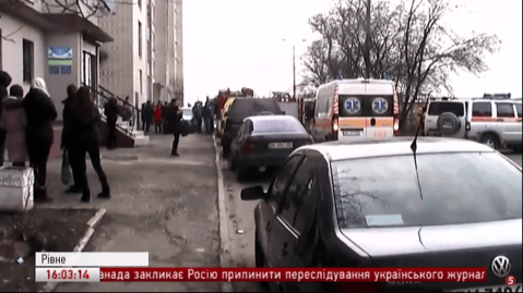 Пожежа в гуртожитку у Рівному