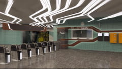 Як виглядатиме оновлена станція метро "Лівобережна" у Києві