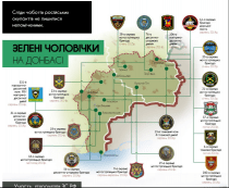 Інфографіка щодо військових РФ на Донбасі