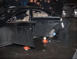 Розстріл авта у центрі Києва