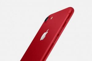Apple випускають оновлений iPhone 7 в червоному алюмінієвому корпусі – фото