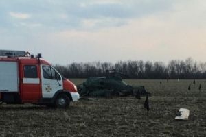 У мережі з'явилися фото та відео з місця падіння гелікоптера Мі-2 під Краматорськом