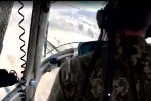 Катастрофа Мі-2 під Краматорськом: Опубліковано відео з кабіни гелікоптера перед аварією