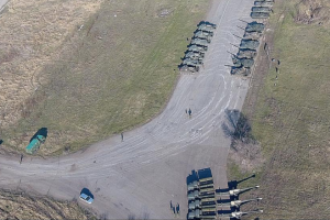 "Гради", "Гвоздики" та "гаубиці: що виявив безпілотник СММ ОБСЄ в районі Луганська