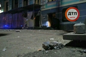 У середмісті Києва вночі прогримів вибух