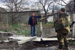 У поліції показали наслідки мінометного обстрілу Авдіївки – фото 