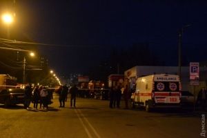  Шестеро людей постраждали через масштабну пожежу на ринку "Північний" в Одесі