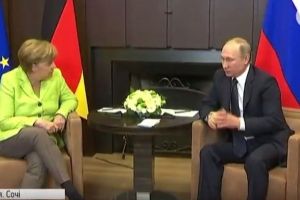 Меркель – Путіну на зустрічі в Сочі: 