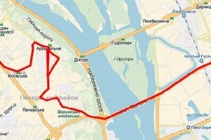 Автобусний маршрут №55 у Києві продовжено до станції метро "Палац спорту"
