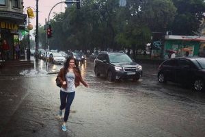 ФОТО: Київ накрила сильна злива – деякі райони затопило 