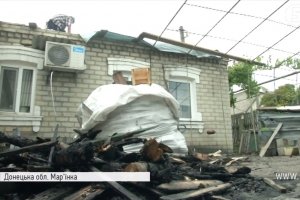 СЦКК: Терористи вночі обстріляли житлові квартали Мар'їнки з АГС