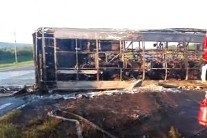 ДТП у Татарстані: автобус згорів вщент, 14 людей загинули