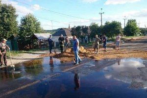 На Вінниччині стався масштабний розлив пального