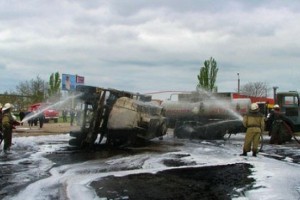 Рятувальники Києва отримали сучасне обладнання для оперативної ліквідації пожеж на АЗС