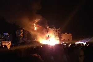 У Барселоні на музичному фестивалі загорілася сцена – евакуювали 22 тисячі людей