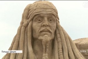 Від зірок Голлівуду до міфів: чим вражав фестиваль піщаних скульптур – ФОТО