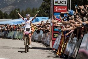 Фантастична перемога: Українка достроково перемогла на Кубку світу з маунтенбайку