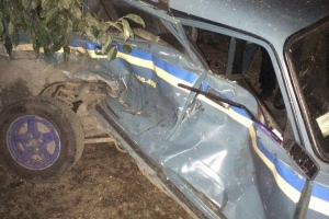 Під Одесою п'яний водій влетів у поліцейський автомобіль 