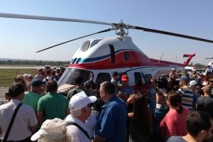 У Запоріжжі "Мотор Січ" презентувала перший вітчизняний вертоліт