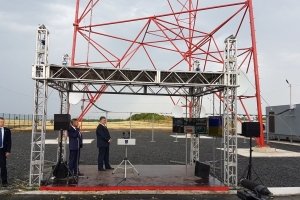 Президент відкрив нову телерадіостанцію в Бахмутівці