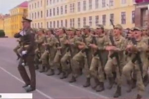 Урочисто – за участі делегацій ЗС США, Канади, Литви: як у Львові присягу складали