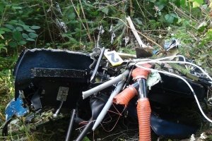 Під Яремче на Прикарпатті розбився вертоліт: загиблого пілота шукали два дні