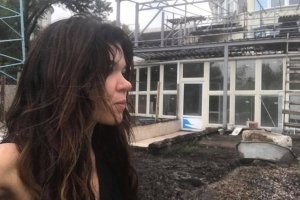 У будинок Руслани в Києві влучила блискавка – фото