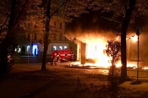 У Львові згоріло відділення 