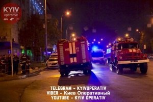 У центрі Києва загорівся підземний перехід