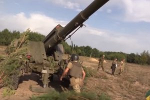На Чернігівщині мірялися силами кращі артилерійські батареї ЗСУ: як це було – відео