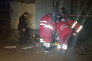 Вибух біля будівлі "Еспресо.TV": перші фото з місця події