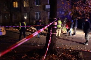 З'явилося відео моменту вибуху в Києві