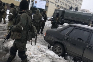 "Зелені чоловічки" розстріляли швидку у Луганську - журналіст